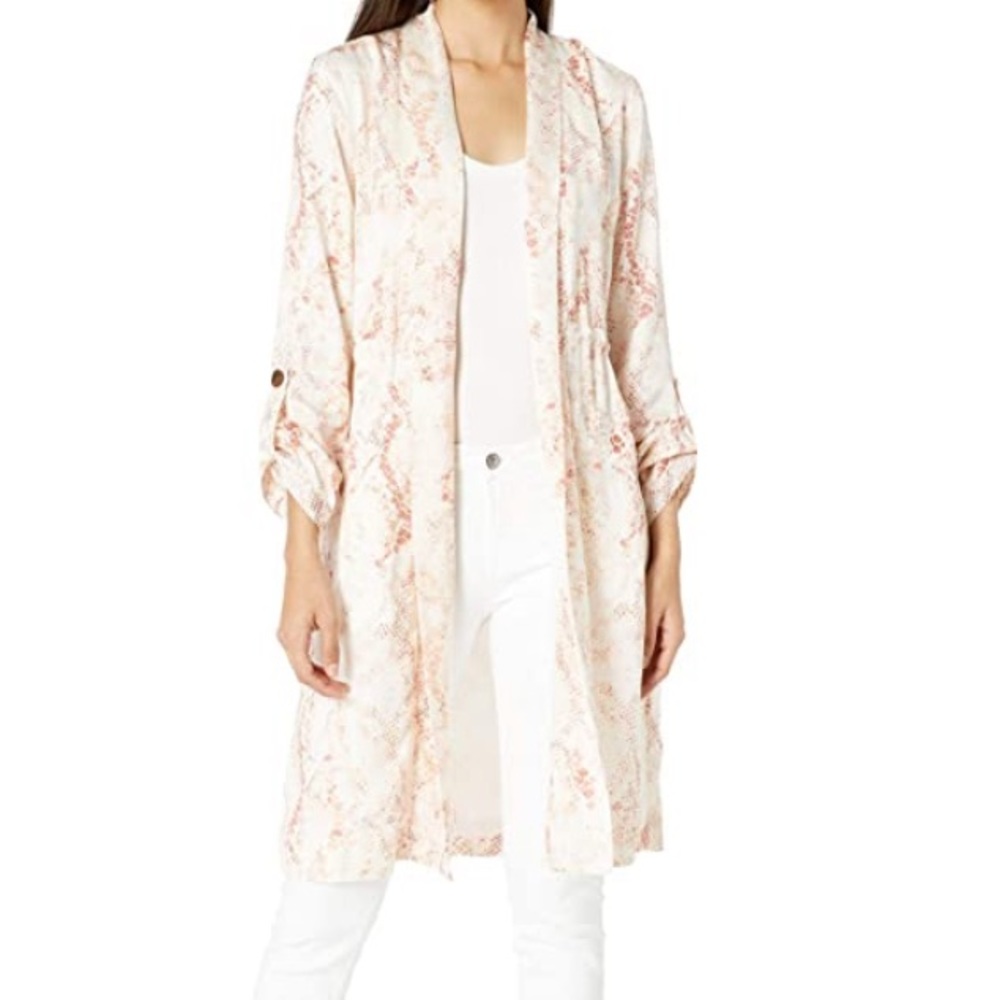 NWT snake print cupcakes and cashmere duster